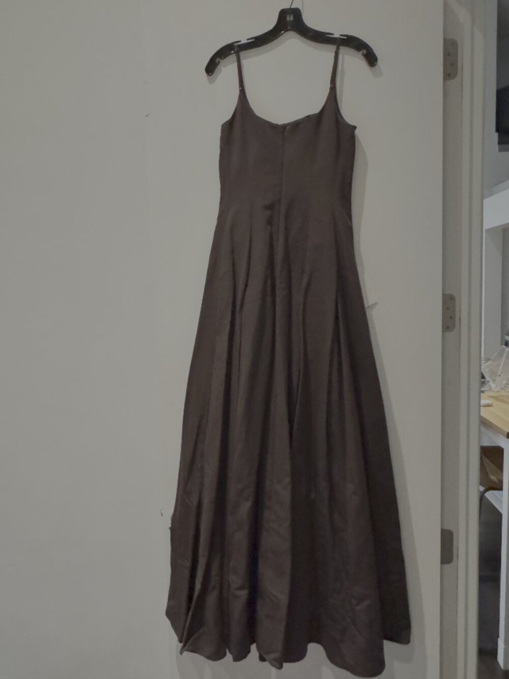 STAUD Joy Maxi Dress in Earth / Brown - Size 4 - Picture 6 of 11